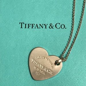 Tiffany & Co.  tag necklace 🌟